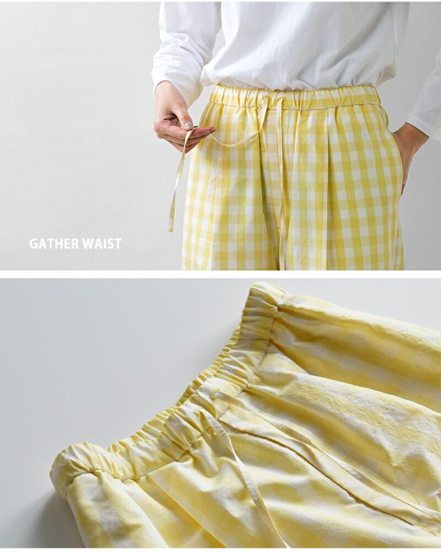 Shinzone シンゾーン ギンガム チェック パンツ GINGHAM CHECK PANTS 26smspa05 レディース 春夏_9