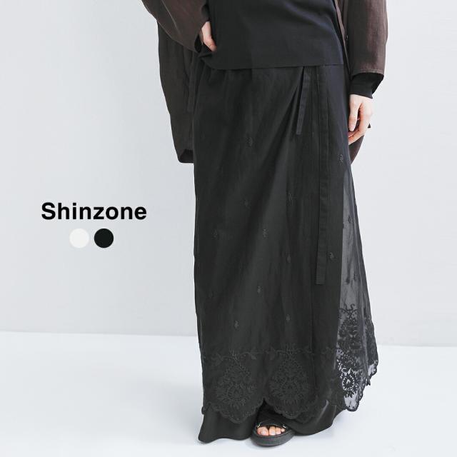 Shinzone シンゾーン コットン レース エプロン スカート LACE APRON SKIRT 26smssk03 レディース 春夏