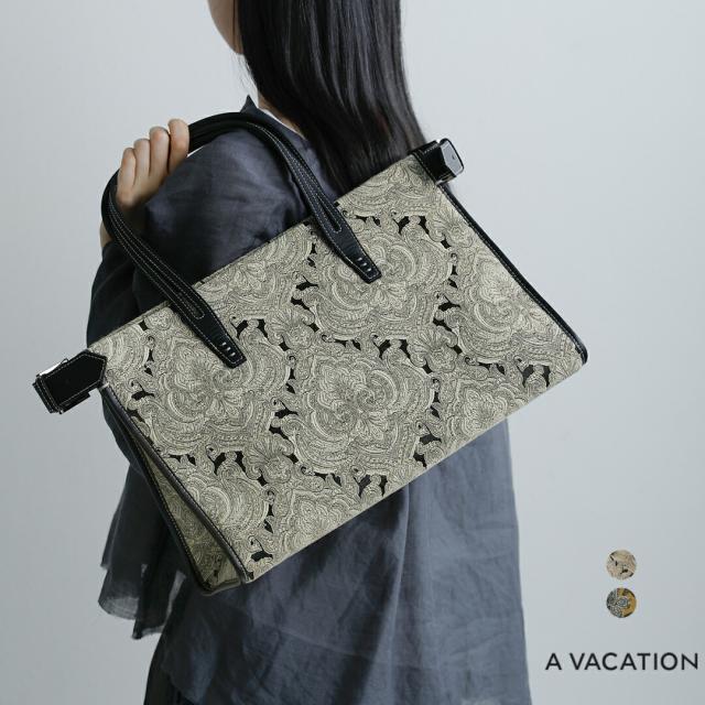 A VACATION ア ヴァケーション スクエア トートバッグ BATH 26ss-a109 レディース 2026ss新作 春夏 クーポン対象