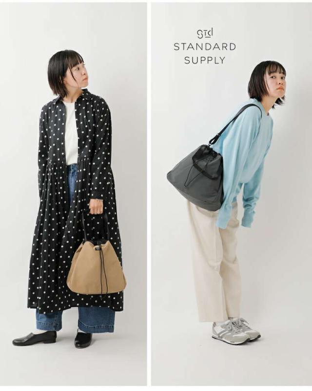 スタンダードサプライ トートバッグ STANDARD SUPPLY  2way ドローストリング トートバッグ “SIMPLICITY” 2way-drawstring-tote