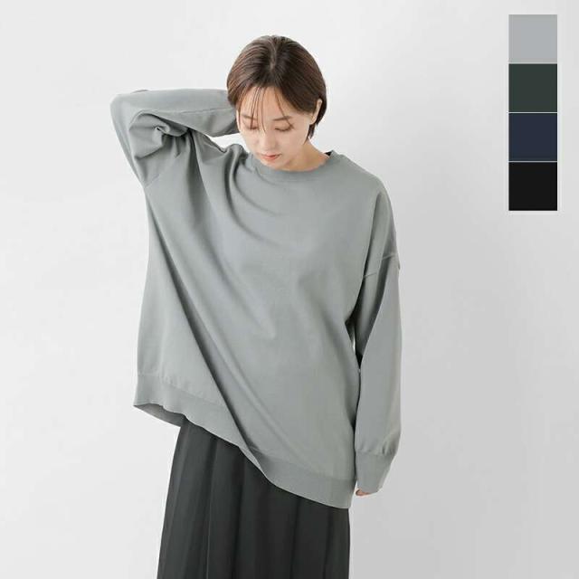 mizuiro ind ミズイロインド クルーネック ワイド プルオーバー 3-220122-tr 2025aw新作 レディース ☆☆ クーポン対象