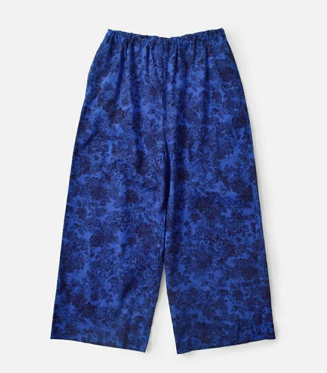 30%OFF ミズイロインド mizuiro ind プリント イージー パンツ 3