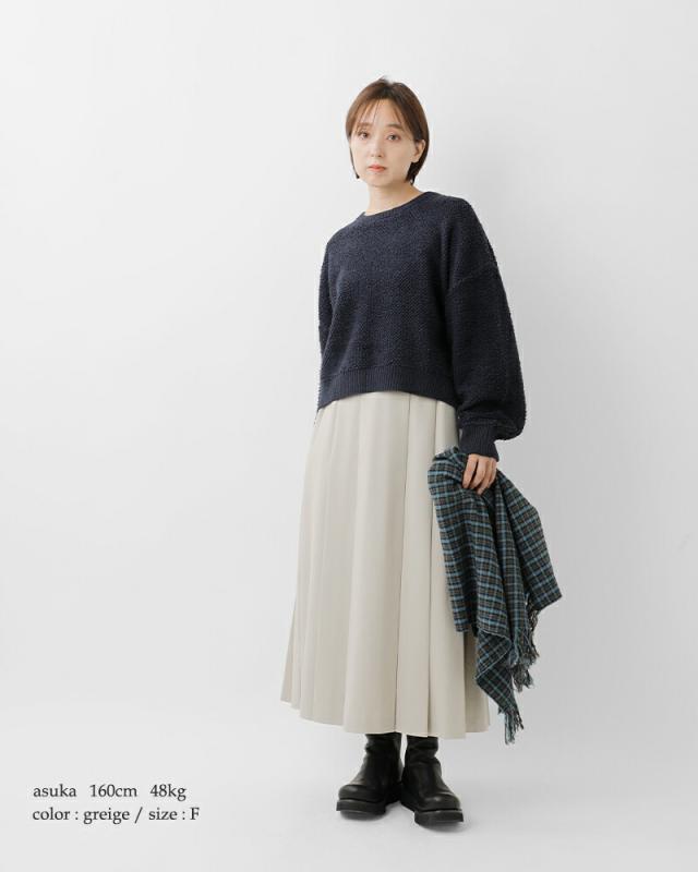 MidiUmi ミディウミ カラー プリーツ スカート “color pleats skirt” 3