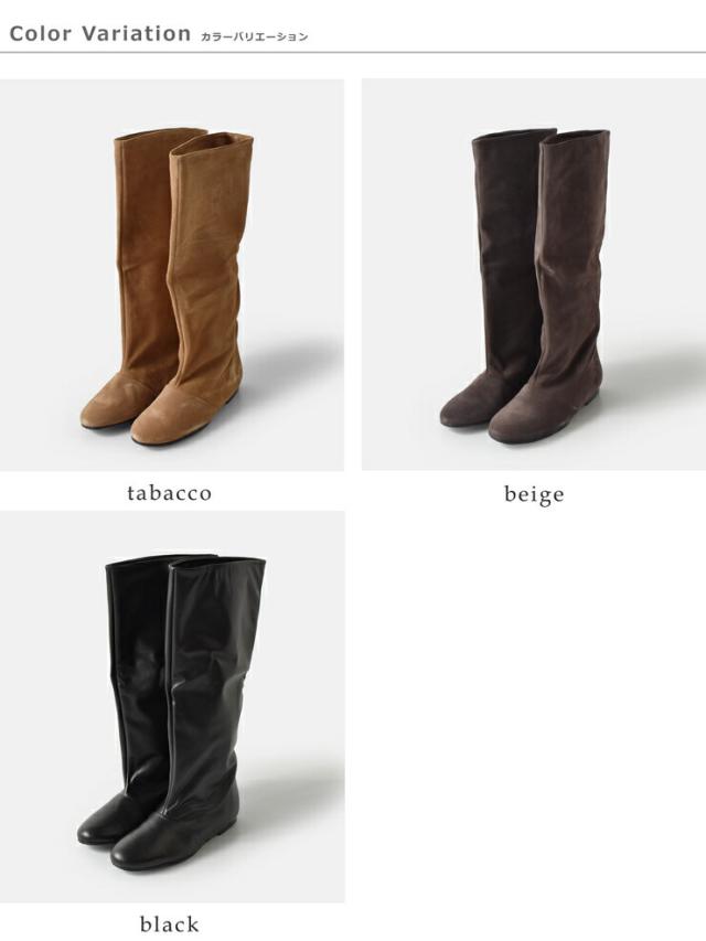 セール 60%OFF FABIO RUSCONI ファビオルスコーニ レザー ロング ブーツ 3208-mn レディース_10