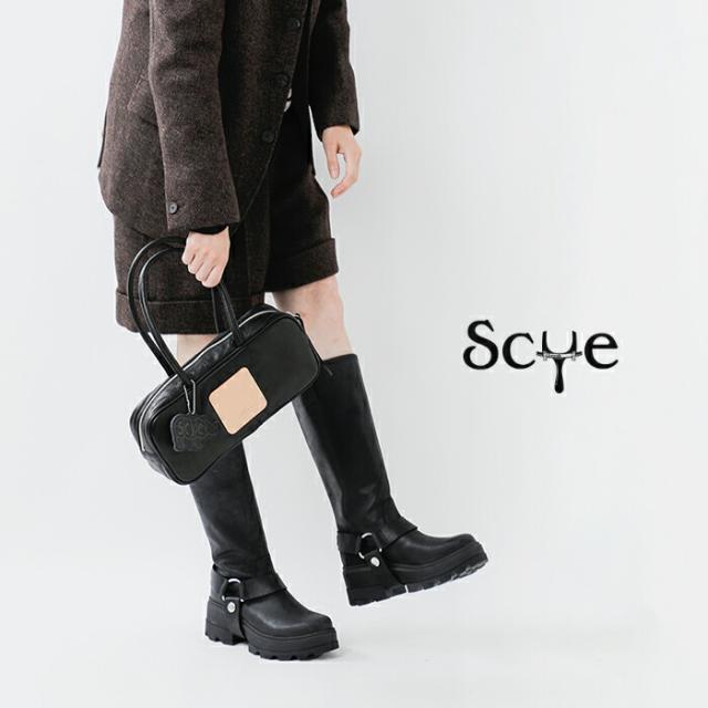 サイ ハンドバッグ Scye ソフトレザーパファー ミニボストンバッグ “Soft Leather Puffer Mini Boston Bag B” 3325-13361 クーポン対象_1