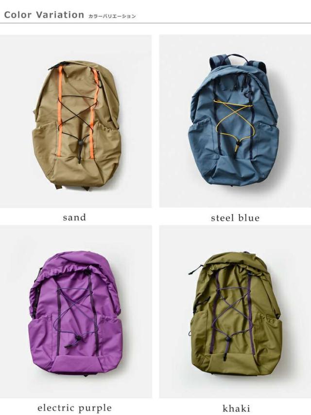 エリカー バックパック リュック ELLIKER  防水 ジップ トップ バックパック 22L “Kiln” 34000  クーポン対象