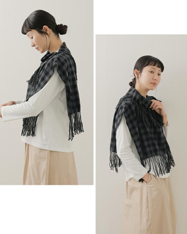 ハバーサック アタイア マフラー HAVERSACK ATTIRE ウール ハバーサック アタイア マフラー HAVERSACK ATTIRE ウール