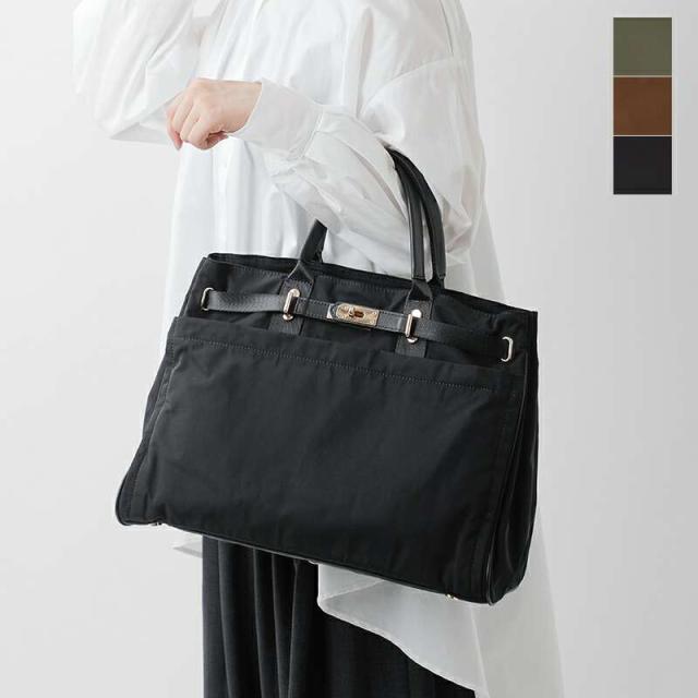 ストーリー トートバッグ story.  撥水加工 2way ベルテッド トートバッグ Lサイズ 3a-1723-4  クーポン対象