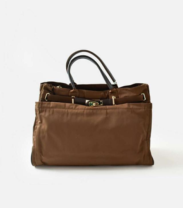 ストーリー トートバッグ story. 撥水加工 2way ベルテッド トート