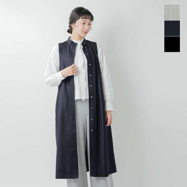 60%OFF ミディウミ レディースナイトウェア ルームウェア MidiUmi スタンドカラー ロング ベスト ワンピース 4-759761の通販は