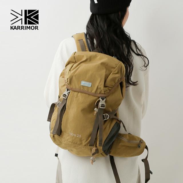 karrimor カリマー  タトラ20 撥水 リサイクル高密度ワッシャーナイロン バックパック リュック  20L “tatra 20” 501212 ユニセックス 2025aw新作  クーポン対象