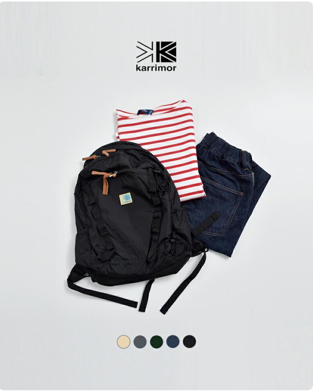カリマー karrimor VT デイパック F 20L VT day pack F 501220 ユニセックス 2026ss新作 春夏リュック 鞄 シンプル チェスト ウエストベルト付き デイリー 旅行 レジャー ポケット付き 撥水性 高密度ナイロン_4