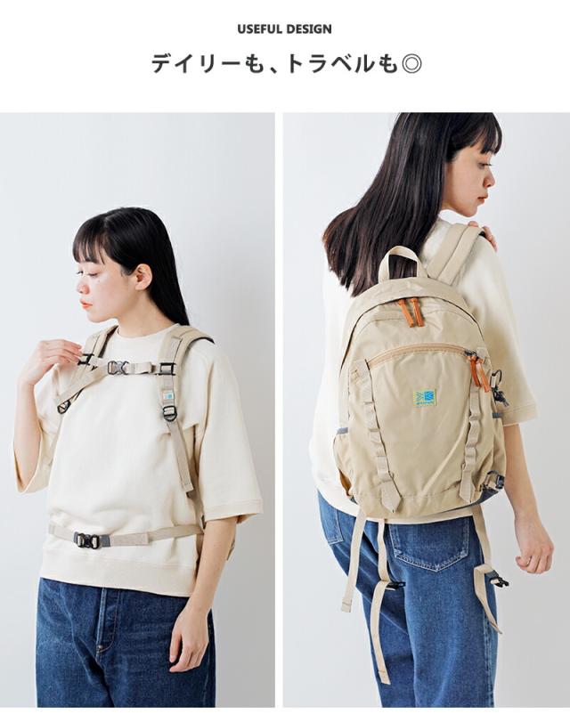 カリマー karrimor VT デイパック F 20L VT day pack F 501220 ユニセックス 2026ss新作 春夏リュック 鞄 シンプル チェスト ウエストベルト付き デイリー 旅行 レジャー ポケット付き 撥水性 高密度ナイロン_5
