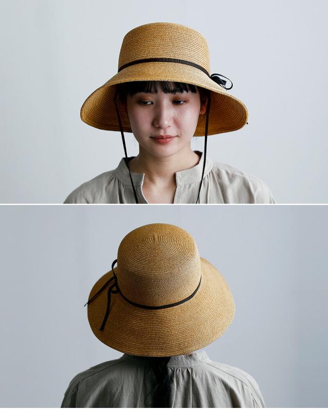 Chapeaugraphy シャポーグラフィー ペーパーブレード キャペリンハット 50127 レディース 2026ss新作 春夏 クーポン対象