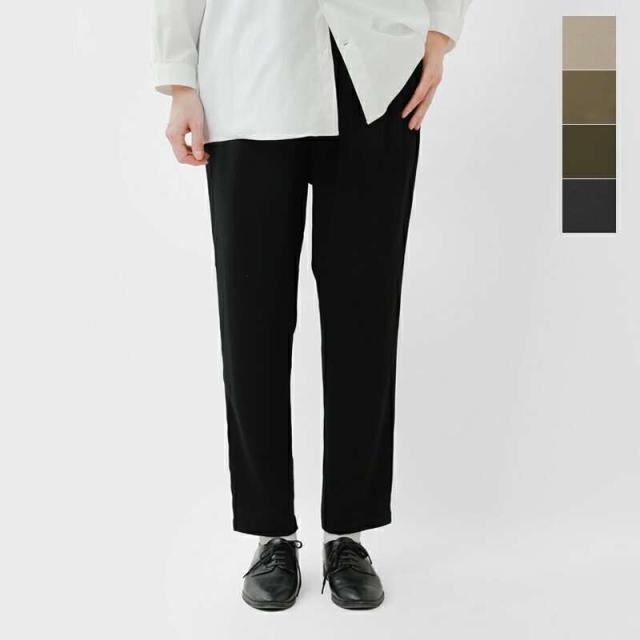 トラバイユマニュアル TRAVAIL MANUEL  ベネシャン サッシュ ナロー パンツ 5040 パンツ  クーポン対象