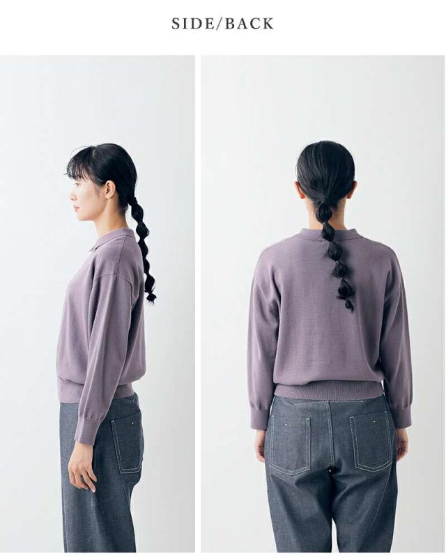 マオメイド Tシャツ mao made コットン ミニカラー プルオーバー