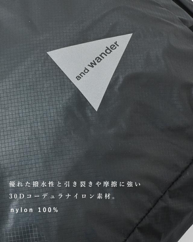 and wander アンドワンダー シル トートバッグ sil tote bag 574-5975212 2026ss新作 春夏 ユニセックス クーポン対象_11