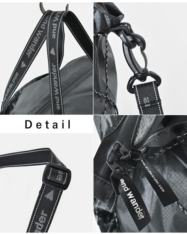 and wander アンドワンダー シル トートバッグ sil tote bag 574-5975212 2026ss新作 春夏 ユニセックス クーポン対象_12