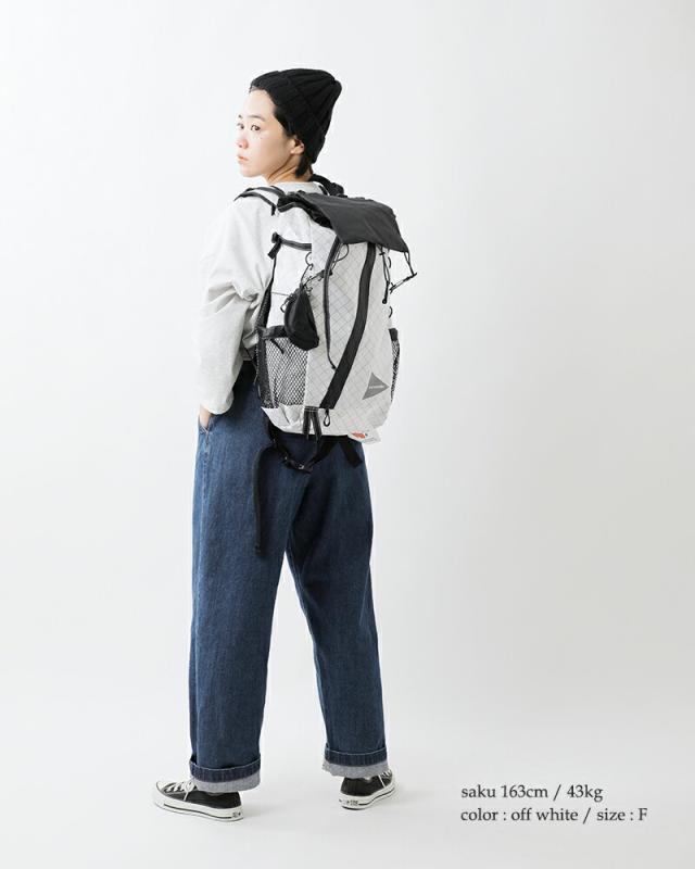 and wander アンドワンダー エコパック 30L バックパック リュック ECOPAK 30L backpack 574-5975202 2026ss新作 春夏 ユニセックス クーポン対象_2