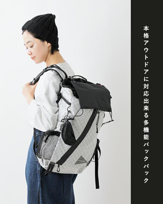 and wander アンドワンダー エコパック 30L バックパック リュック ECOPAK 30L backpack 574-5975202 2026ss新作 春夏 ユニセックス クーポン対象_5