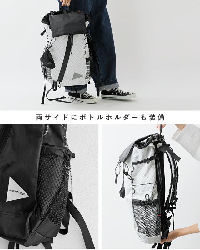 and wander アンドワンダー エコパック 30L バックパック リュック ECOPAK 30L backpack 574-5975202 2026ss新作 春夏 ユニセックス クーポン対象_8