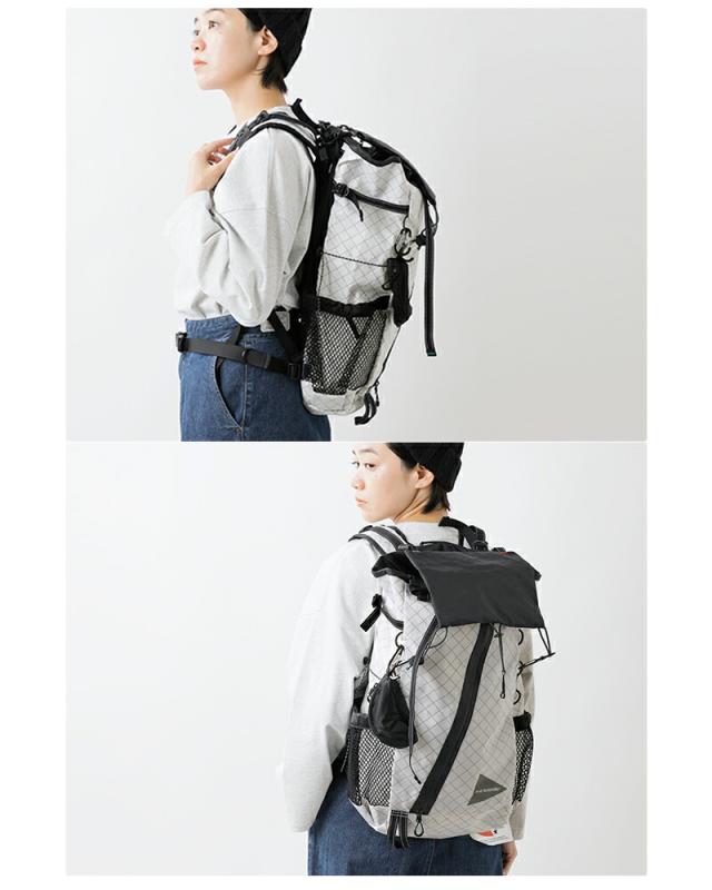 and wander アンドワンダー エコパック 30L バックパック リュック ECOPAK 30L backpack 574-5975202 2026ss新作 春夏 ユニセックス クーポン対象_11