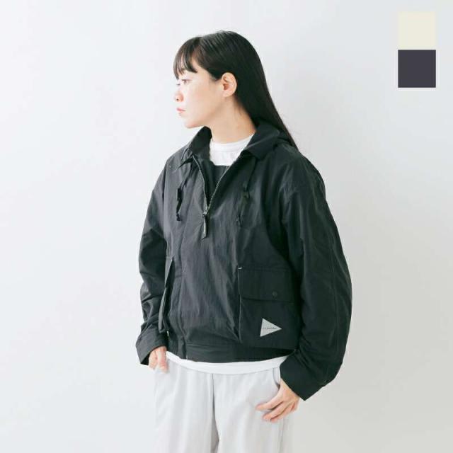 アンドワンダー and wander  撥水 ライトジャケット “water repellent light jacket 2” 574-5281050 アウター  ☆☆ クーポン対象