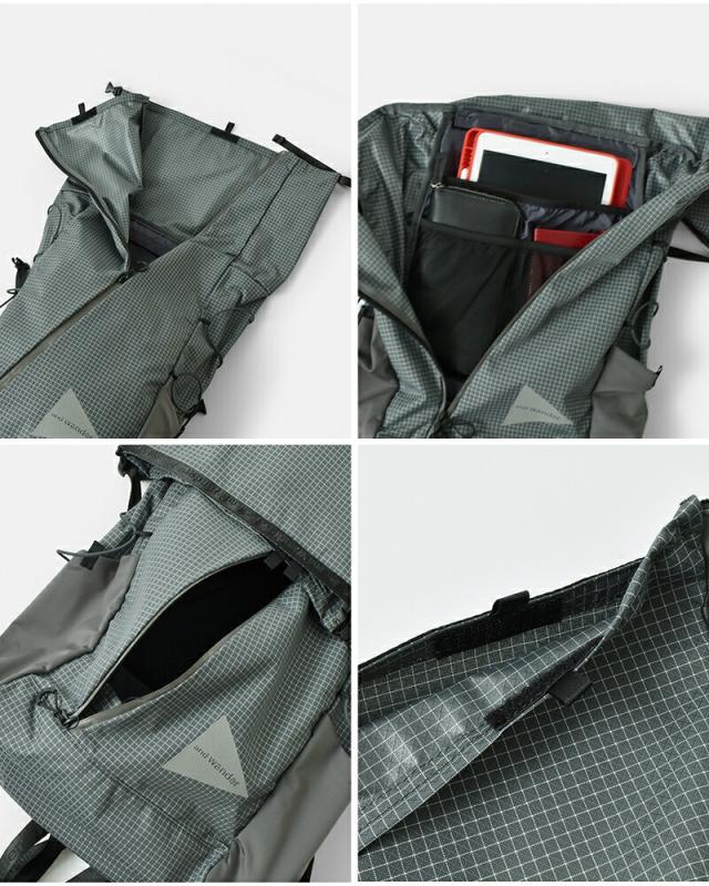and wander アンドワンダー オーシャンリップ 25L バックパック リュック “ocean rip 25l backpack” 574-5975116 ユニセックス クーポン対象_9