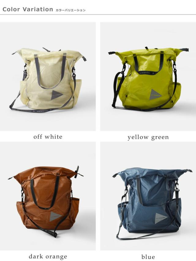 and wander アンドワンダー シル トートバッグ sil tote bag 574-5975212 2026ss新作 春夏 ユニセックス クーポン対象_13