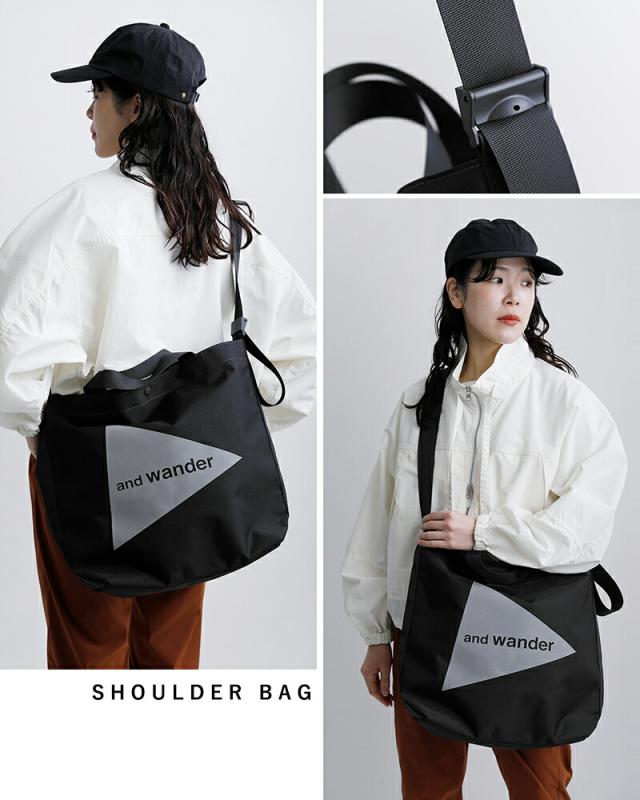and wander アンドワンダー リサイクル OX ロゴ トートバッグ recycle OX logo tote bag 574-5985139 ユニセックス 2026ss新作 春夏 クーポン対象