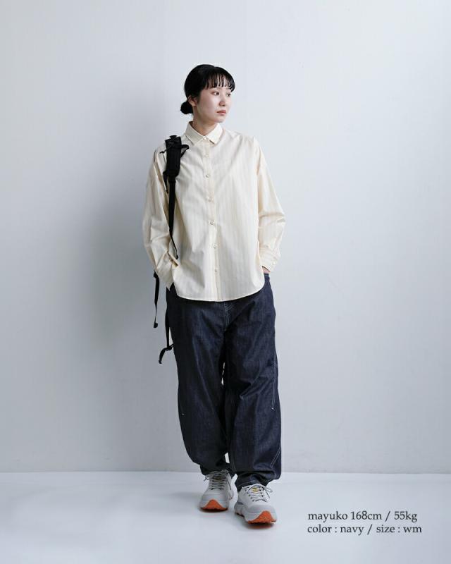 and wander アンドワンダー ドライイージーデニム ワイドパンツ dry easy denim wide pants 574-6182099 レディース 2026ss新作 春夏 クーポン対象_2