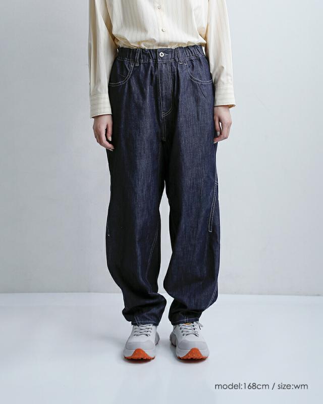 and wander アンドワンダー ドライイージーデニム ワイドパンツ dry easy denim wide pants 574-6182099 レディース 2026ss新作 春夏 クーポン対象_9