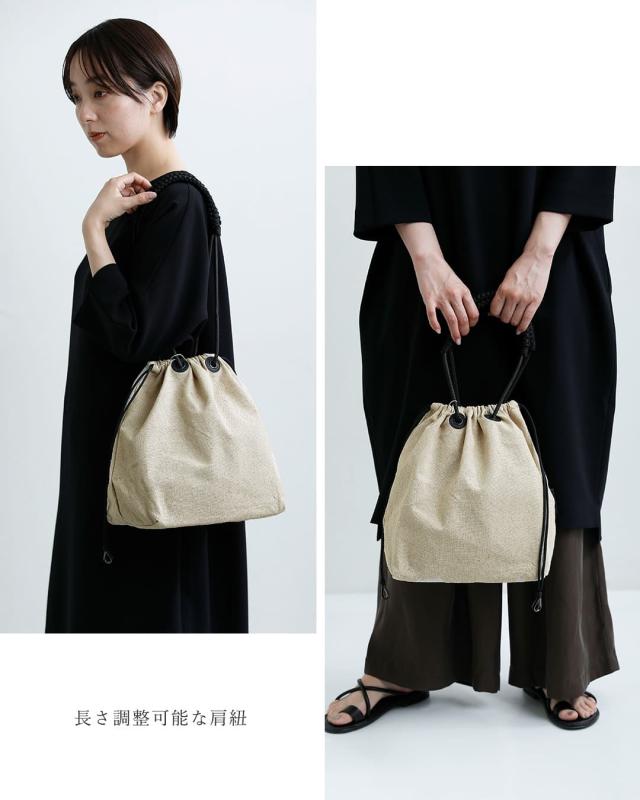 HAIDA ハイダ リネン トートバッグ Mサイズ MASSETT 5c-995054 レディース 2026ss新作 春夏 クーポン対象