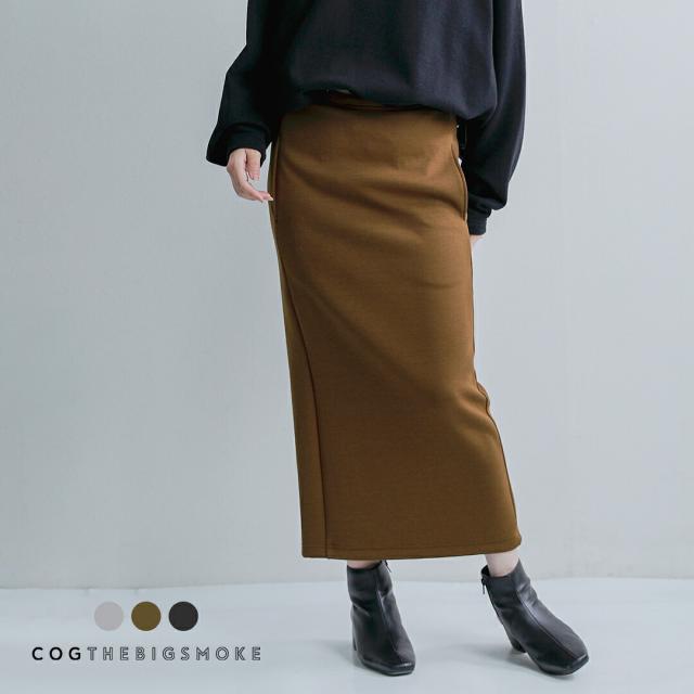 [NEW]COGTHEBIGSMOKE コグザビッグスモーク コクーンジャージー ペンシルスカート FIA SKIRT 15501-379-620-1 レディース 2026aw新作 秋冬