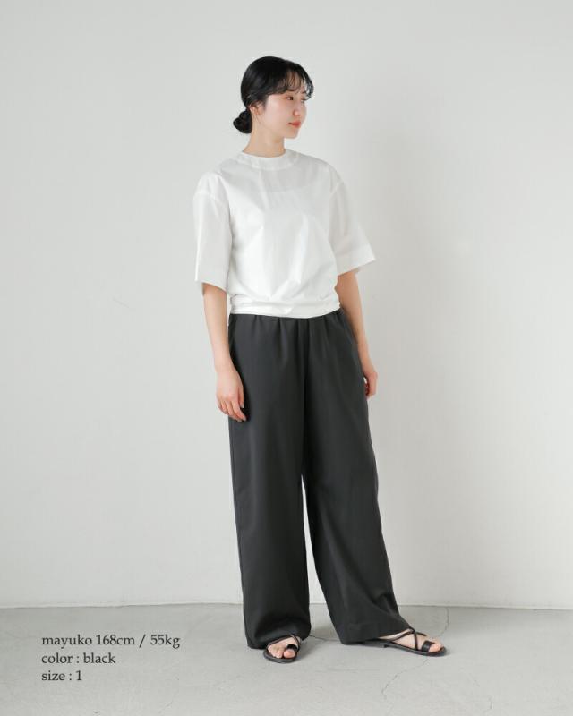 LOEFF ロエフ ウールトロ ハーレム パンツ 8814-2-000006 レディース 春夏_2