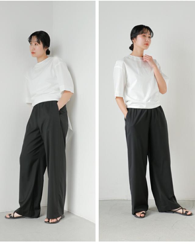 LOEFF ロエフ ウールトロ ハーレム パンツ 8814-2-000006 レディース 春夏_7