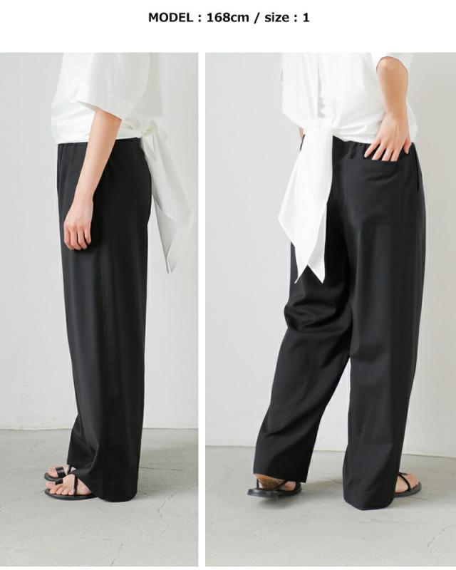 LOEFF ロエフ ウールトロ ハーレム パンツ 8814-2-000006 レディース 春夏_10
