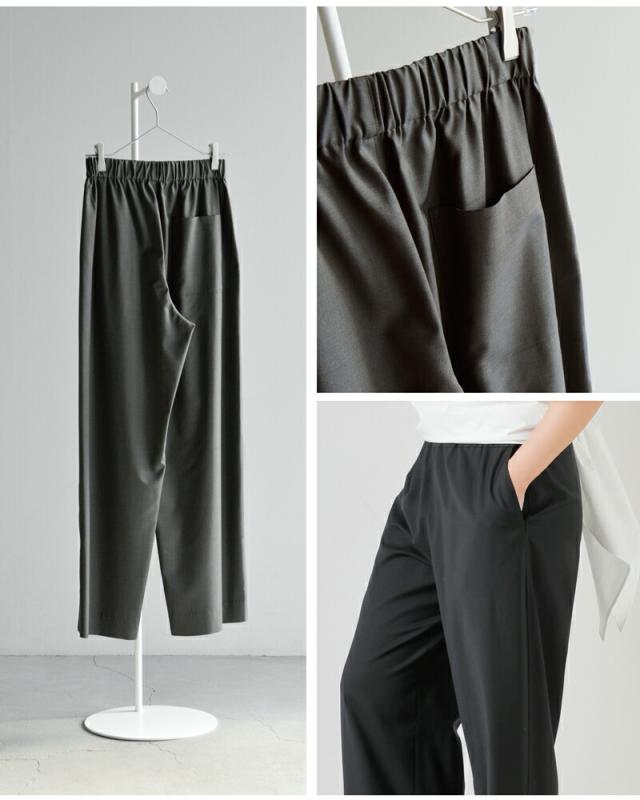 LOEFF ロエフ ウールトロ ハーレム パンツ 8814-2-000006 レディース 春夏_11
