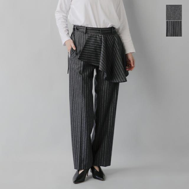 LOEFF ロエフ  ウール ポプリン レイヤード パンツ 8814-299-0207-mn 2025aw新作 レディース ☆☆ クーポン対象