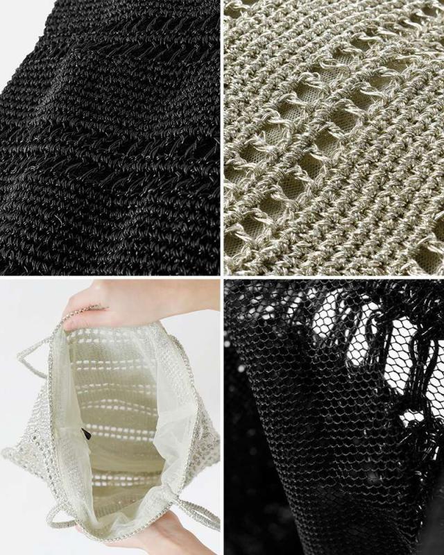 ヌキテパ☆今季25ss☆メタリックかごバック パサンド バイ ヌキテパ