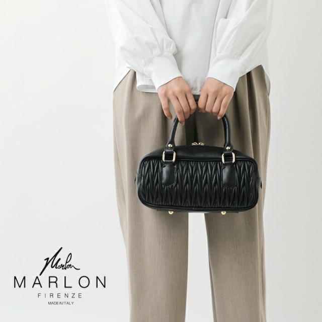 MARLON マーロン SAUVAGE レザー 2way ハンド ショルダー バッグ 96-mar-bs4700-tr レディース クーポン対象_1