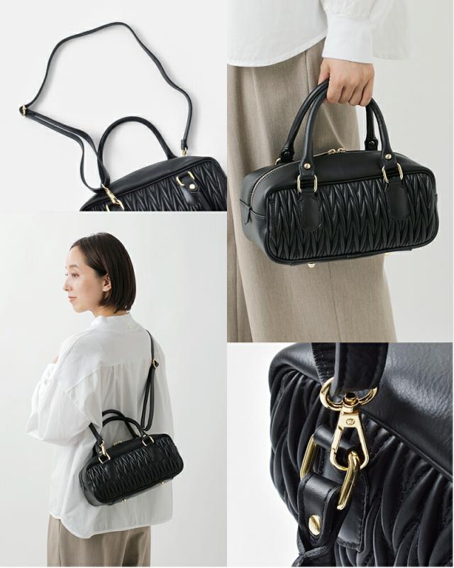 MARLON マーロン SAUVAGE レザー 2way ハンド ショルダー バッグ 96-mar-bs4700-tr レディース クーポン対象_5