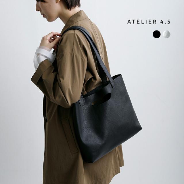 ATELIER 4.5 アトリエ4.5 カウレザー 2way トートバッグ a-038 ユニセックス  春夏