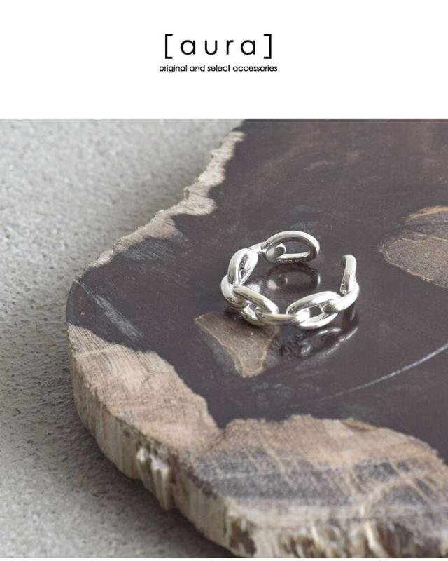 オーラ 指輪 リング aura シルバー925 シック チェーン ピンキーリング “thick chain pinky ring” a-r073 クーポン対象_5