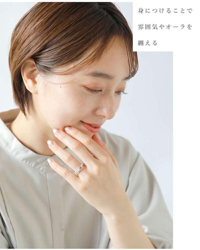 オーラ 指輪 リング aura シルバー925 シック チェーン ピンキーリング “thick chain pinky ring” a-r073 クーポン対象_6