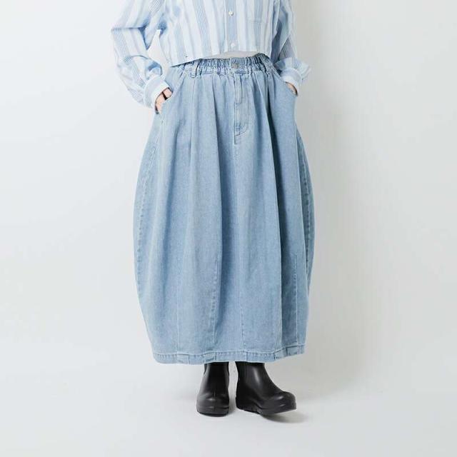 ハーベスティ スカート HARVESTY  10oz デニム サーカス スカート a22504-same1  クーポン対象