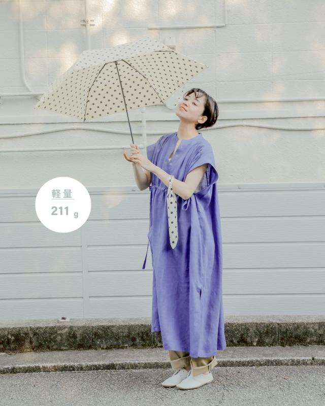 トラディショナルウェザーウェア Traditional Weatherwear ミニ バンブーハンドル 撥水 UVカット加工 晴雨兼用 折り畳み傘 “FOLDING BAMBOO MINI” a261slggo0259bu レディース 2026ss新作 春夏 クーポン対象