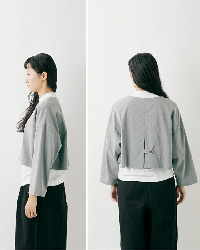 HARVESTY ハーベスティ  トロピカル ストレッチ ボレロ ジャケット a32512-yo 2025aw新作 レディース ☆☆ クーポン対象