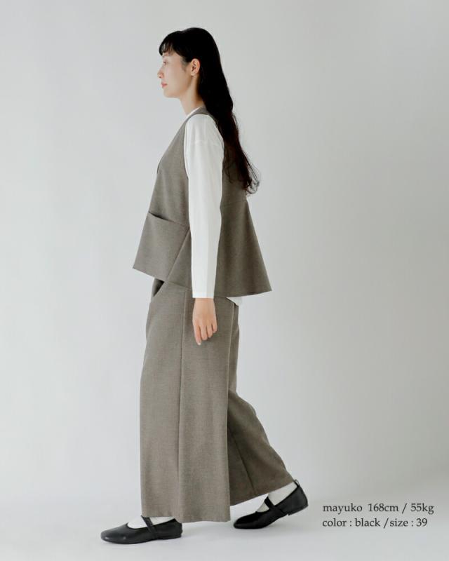 KMB ケーエムビー ナッパレザー フラット メリージェーン バレエ