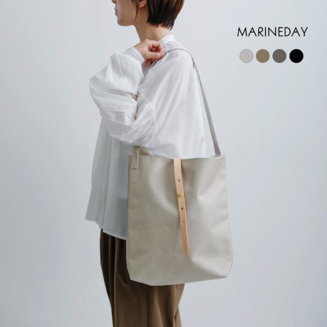 MARINE DAY マリンデイ 66ナイロン×姫路レザー ショルダーバッグ “ALLSTAR2” allstar2 レディース 春夏 7,869円